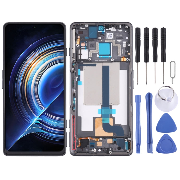 Xiaomi Redmi K50 Gaming LCD Screen and Digitizer Assembly with Frame (Black)