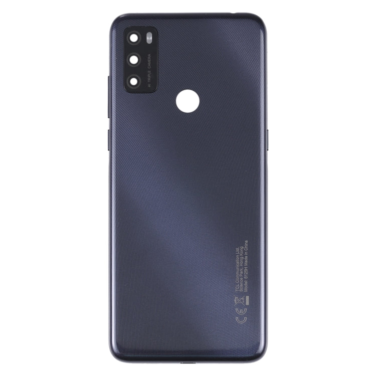 Original Battery Back Cover Replacement for TCL 20Y/20E 6156D 6125F (Black)