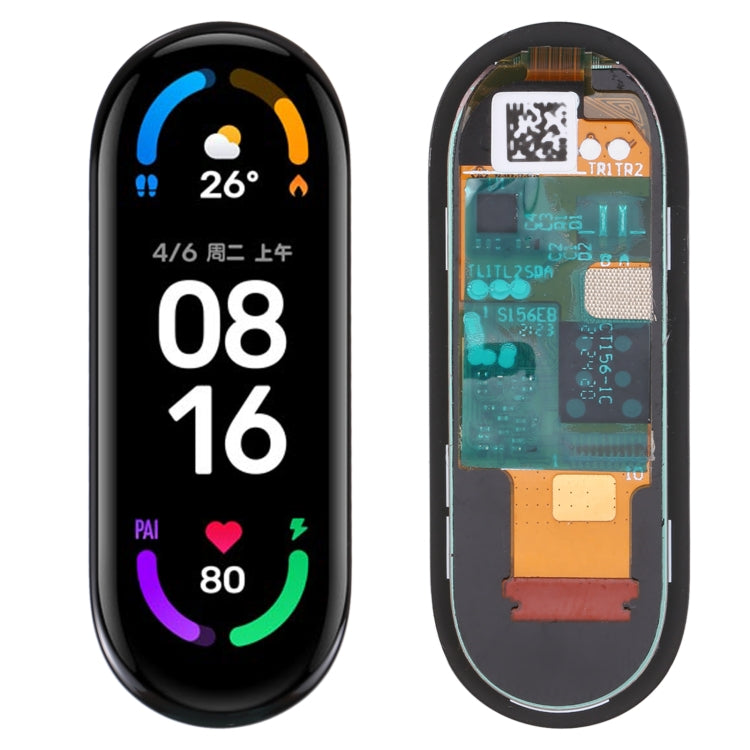 LCD Screen and Digitizer Replacement Assembly for Xiaomi Mi Band 6