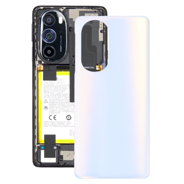 White Replacement Battery Back Cover for Motorola Edge X30/Edge 30 Pro/Edge+ 2022
