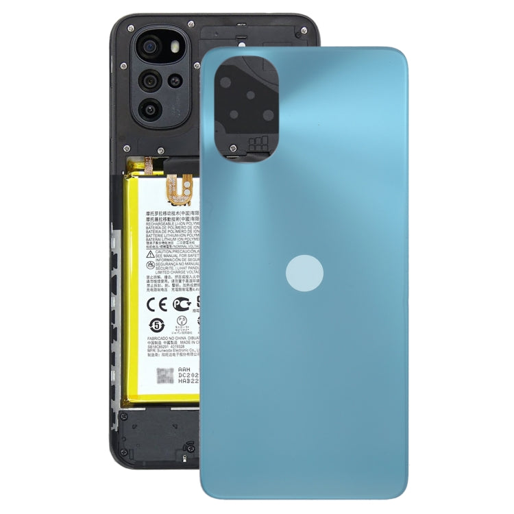 Motorola Moto G22 Replacement Battery Back Cover (Blue)
