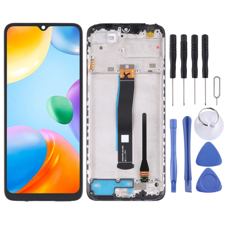Xiaomi Redmi 10C/Redmi 10 India LCD Screen and Digitizer Assembly with Frame