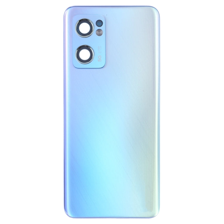 OPPO Reno7 5G CPH2371 Battery Back Cover with Middle Frame (Blue)