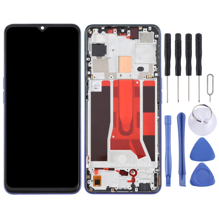 LCD Screen and Full Assembly with Frame for OPPO Find X2 Lite, Reno3 5G, Reno3 Youth, F15, and K7 5G.