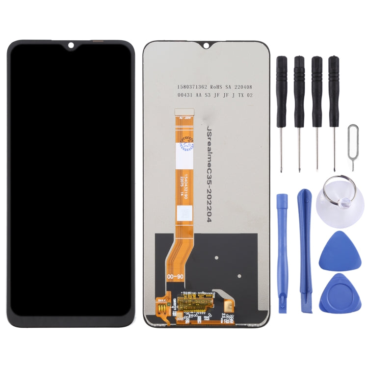 OPPO Realme C35 LCD Screen and Touch Digitizer - High-Quality Replacement