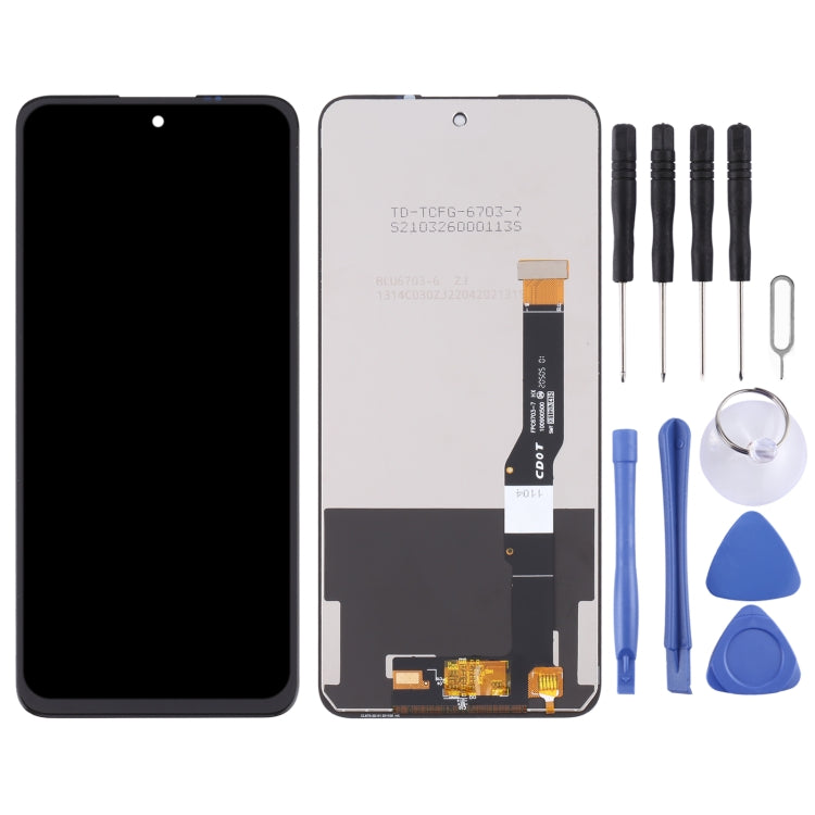 LCD Screen and Touch Digitizer Assembly for TCL 20L/20L+/20 Lite T774H T774B T775H T775B