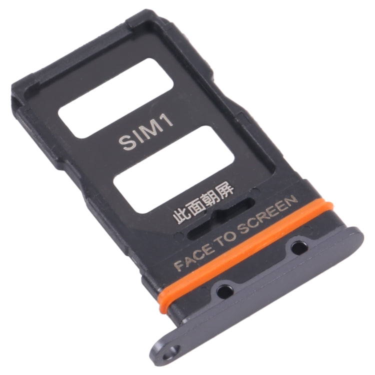Replacement SIM Card Tray for Xiaomi 12/12X (Black)