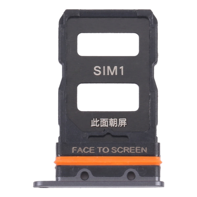 Replacement SIM Card Tray for Xiaomi 12/12X (Black)