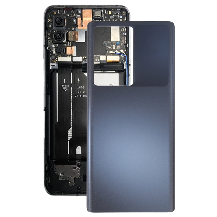 Battery Back Cover for ZTE Nubia Z40 Pro NX701J in Classic Black for Enhanced Device Appearance and Protection