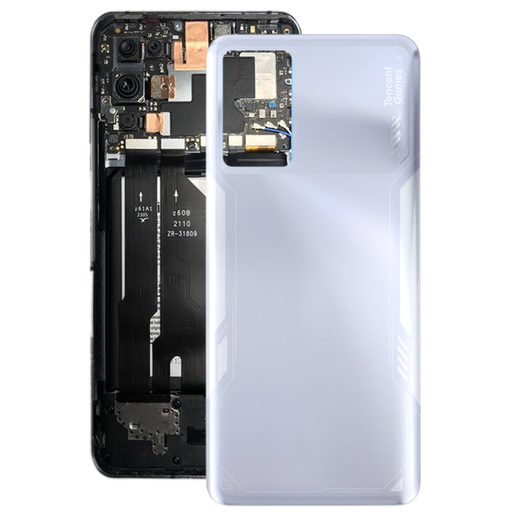 Back Housing Replacement for ZTE Nubia Red Magic 6R NX666J (Silver)