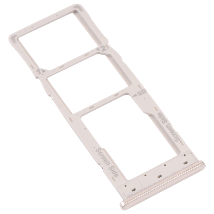 SIM and Micro SD Card Tray Set for Tecno Pouvoir 3 Plus LB8 LB8a (Gold)