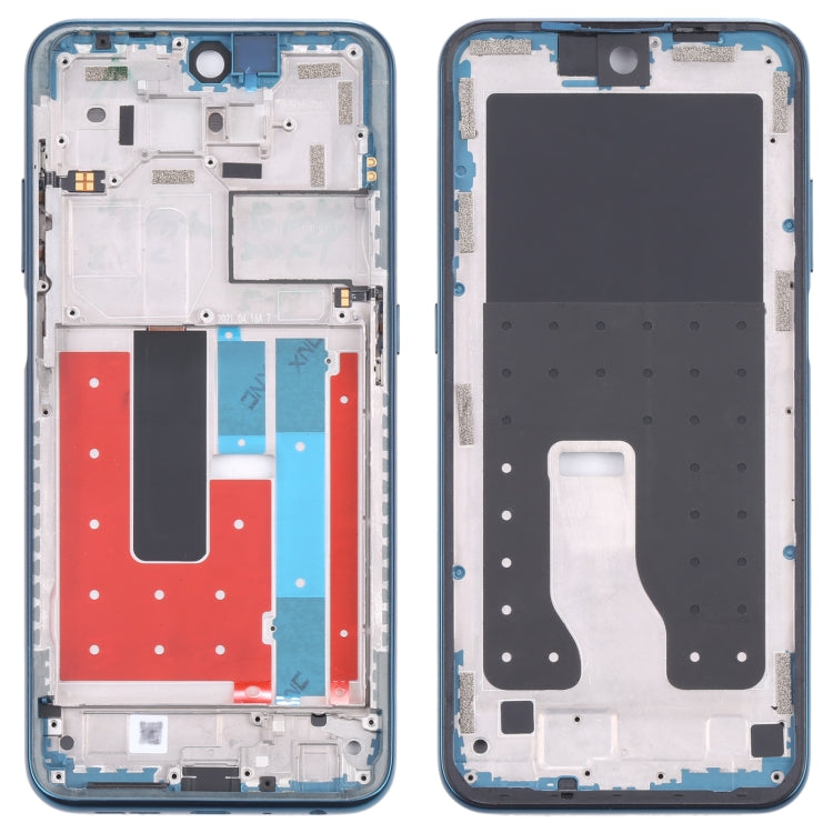 Middle Frame Bezel Plate Replacement for Nokia X20 TA-1341 TA-1344 (Blue)