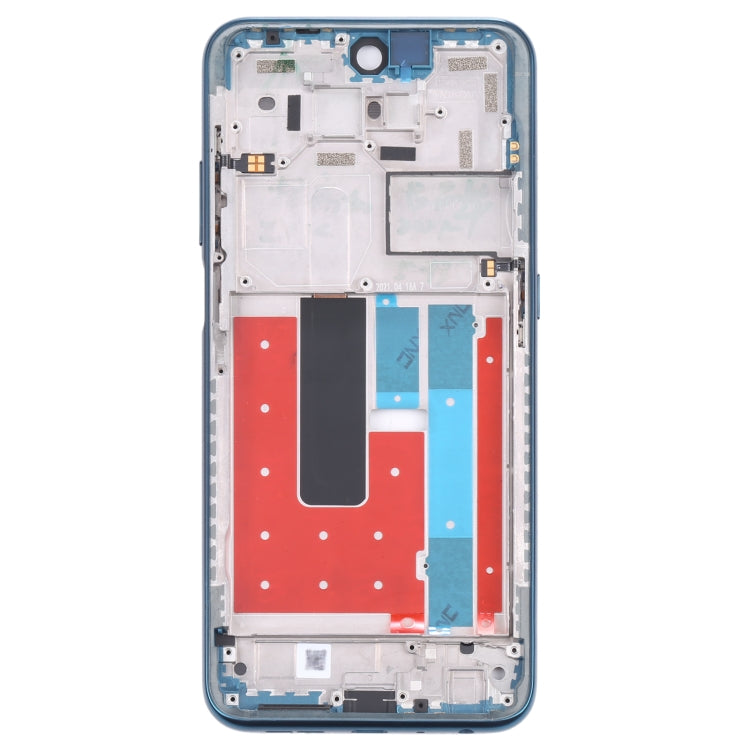 Middle Frame Bezel Plate Replacement for Nokia X20 TA-1341 TA-1344 (Blue)