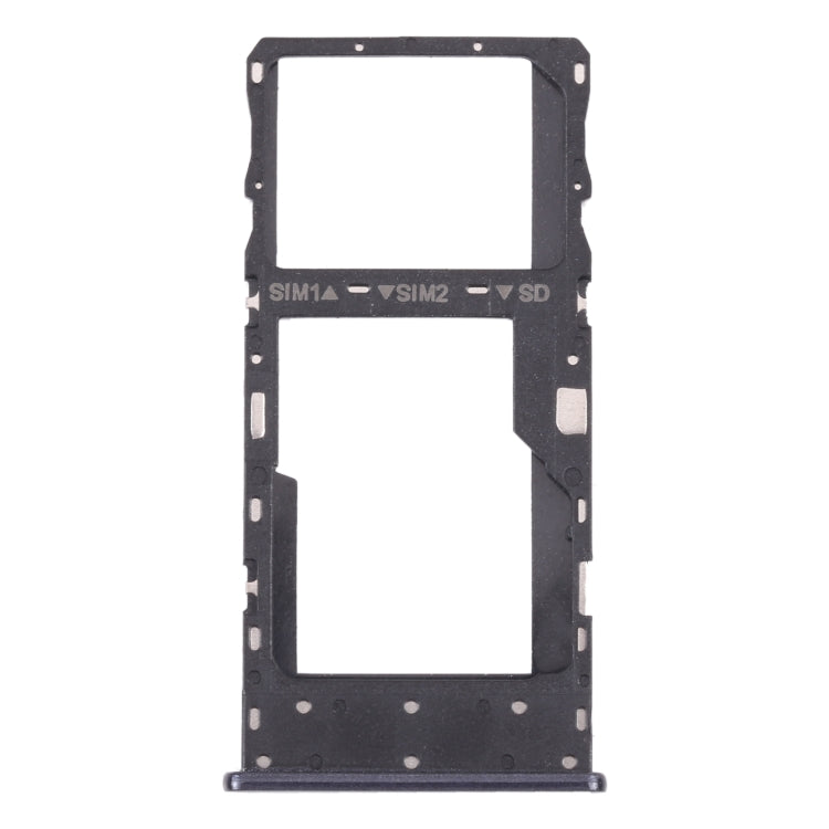 SIM Card Tray and SIM/Micro SD Card Tray for TCL 10 5G T790Y T790H (Grey)