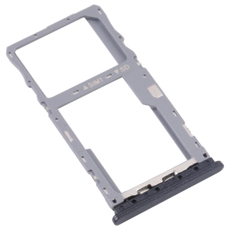 SIM Card Tray + Micro SD Card Tray For T-Mobile REVVL 4+ 5062 5062W 5062Z(Grey)