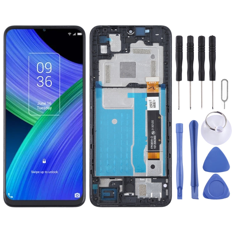 TCL 20 R 5G LCD Screen and Digitizer Full Assembly with Frame