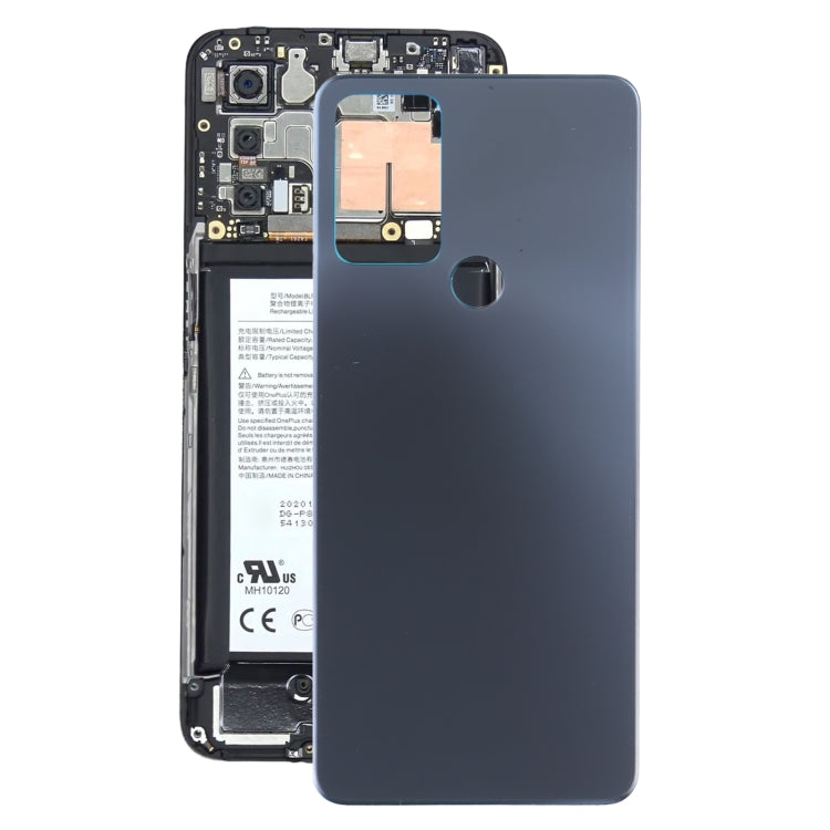 Black Battery Back Cover for TCL 30E/30 SE 6127A 6165H - High-Quality Replacement