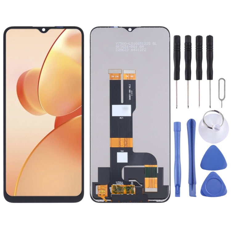 LCD Screen and Digitizer Full Assembly for Realme C31 with TFT Material