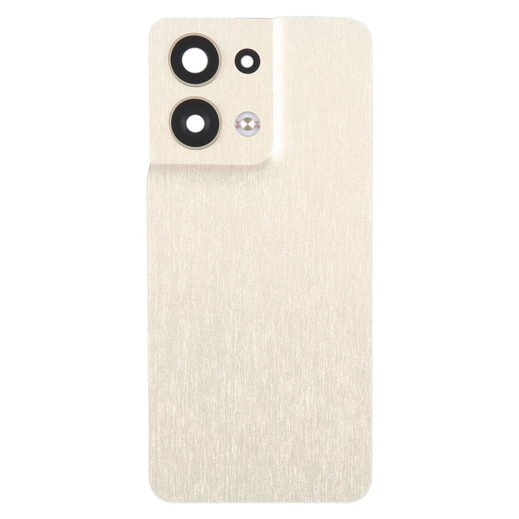 OPPO Reno8 Battery Back Cover with Camera Lens Cover - Gold