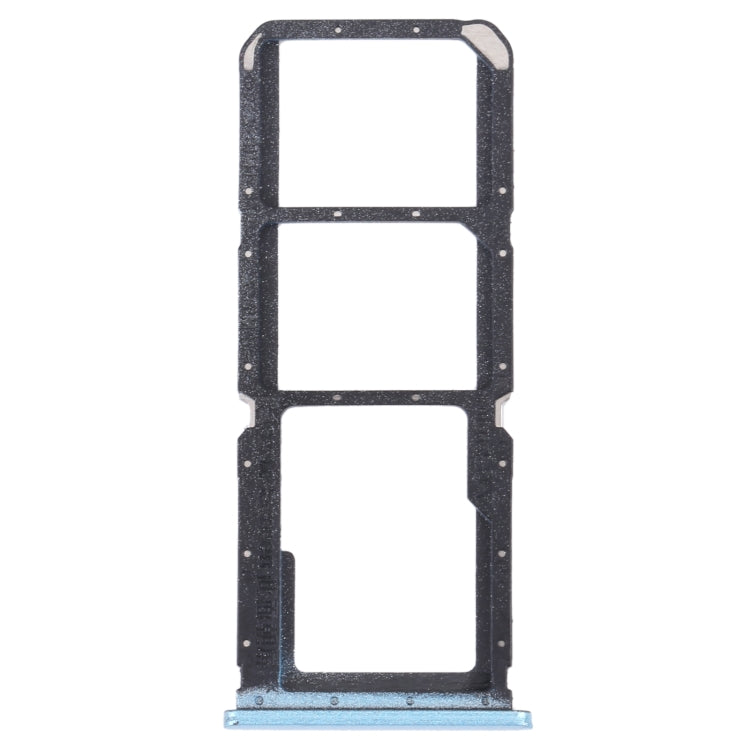 SIM Card Tray + Micro SD Card Tray Replacement Kit for OPPO A56 5G (Blue)