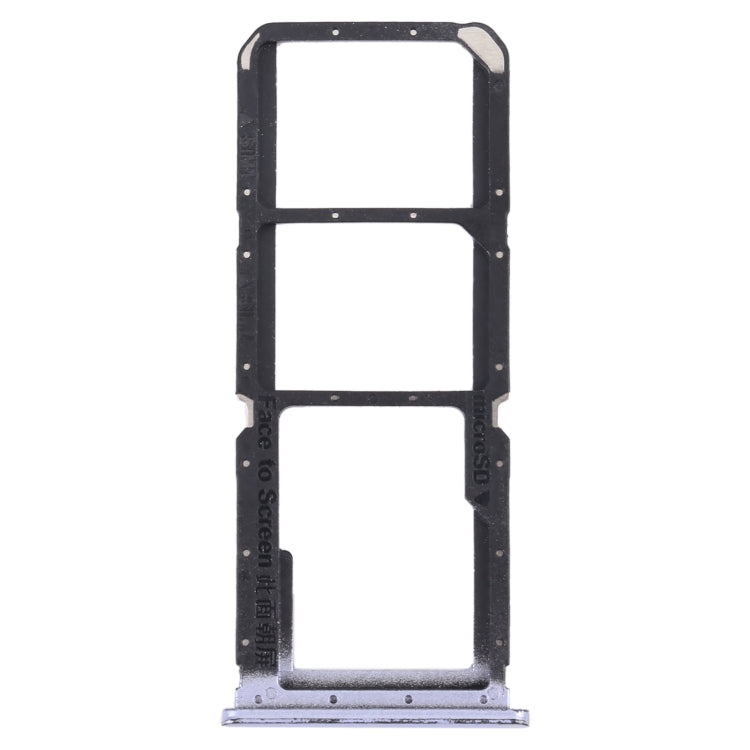 Purple SIM Card Tray + Micro SD Card Tray Set for OPPO A56 5G - High-Quality Replacement