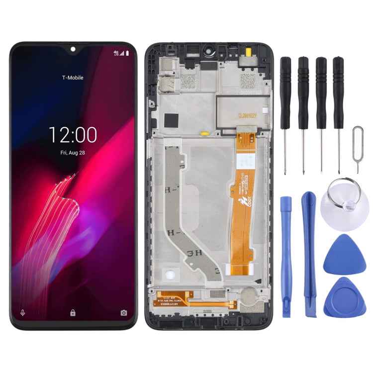 LCD Screen and Digitizer Full Assembly with Frame for T-Mobile Revvl 4+ 5062 506W 5062Z