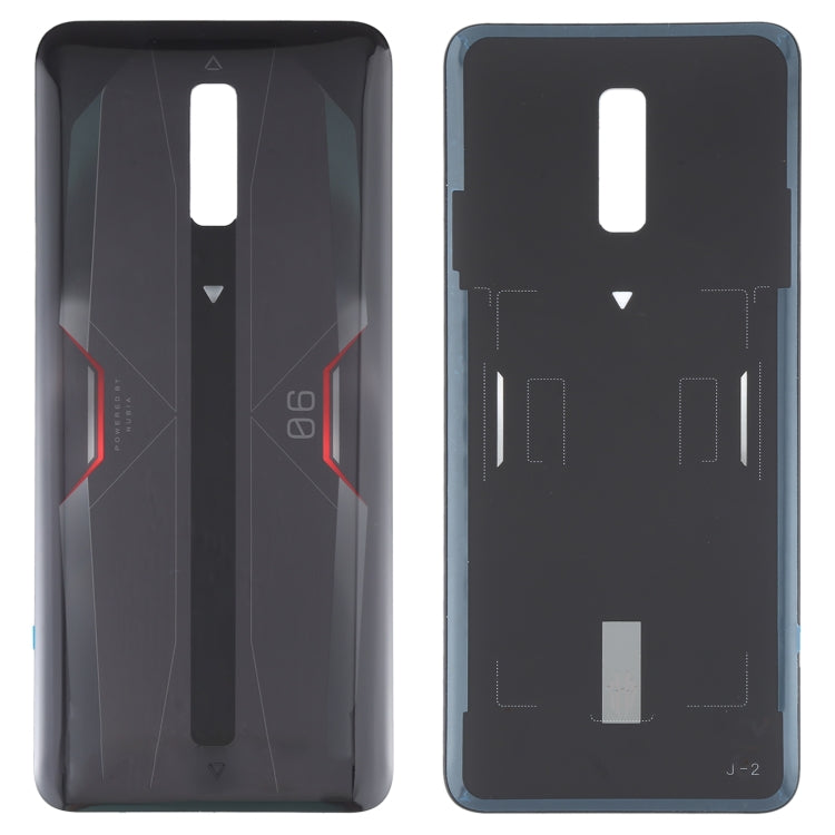 Black Glass Back Cover Replacement for ZTE Nubia Red Magic 6