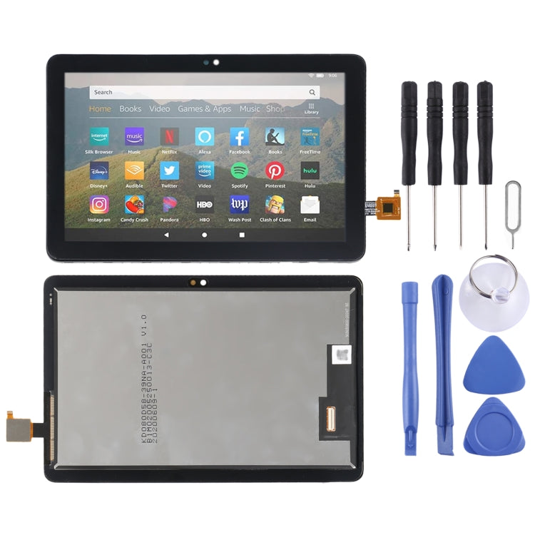 OEM Black LCD Screen Assembly for Amazon Kindle Fire HD 8 Plus/HD 8 2020/Kids 10th gen