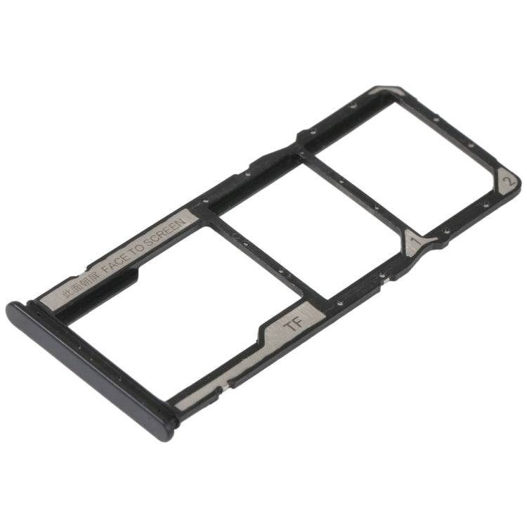 SIM Card Tray, SIM Card Tray, and Micro SD Card Tray Replacement for Xiaomi Redmi Note 11S 5G (Black)