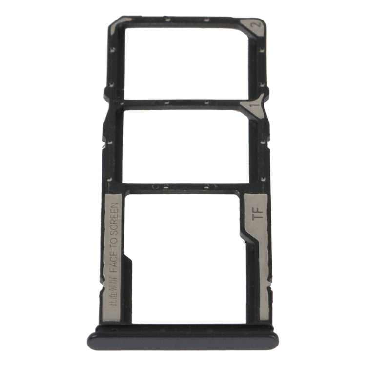SIM Card Tray, SIM Card Tray, and Micro SD Card Tray Replacement for Xiaomi Redmi Note 11S 5G (Black)
