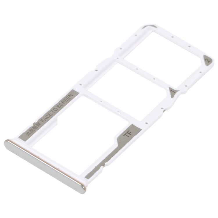 SIM Card Tray, SIM Card Tray, and Micro SD Card Tray Replacement for Xiaomi Redmi Note 11S 5G - Silver