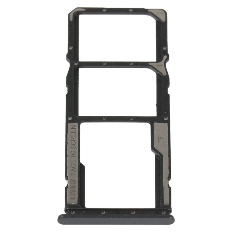 SIM and Micro SD Card Tray Replacement for Xiaomi Poco M4 5G/Redmi Note 11R - Black