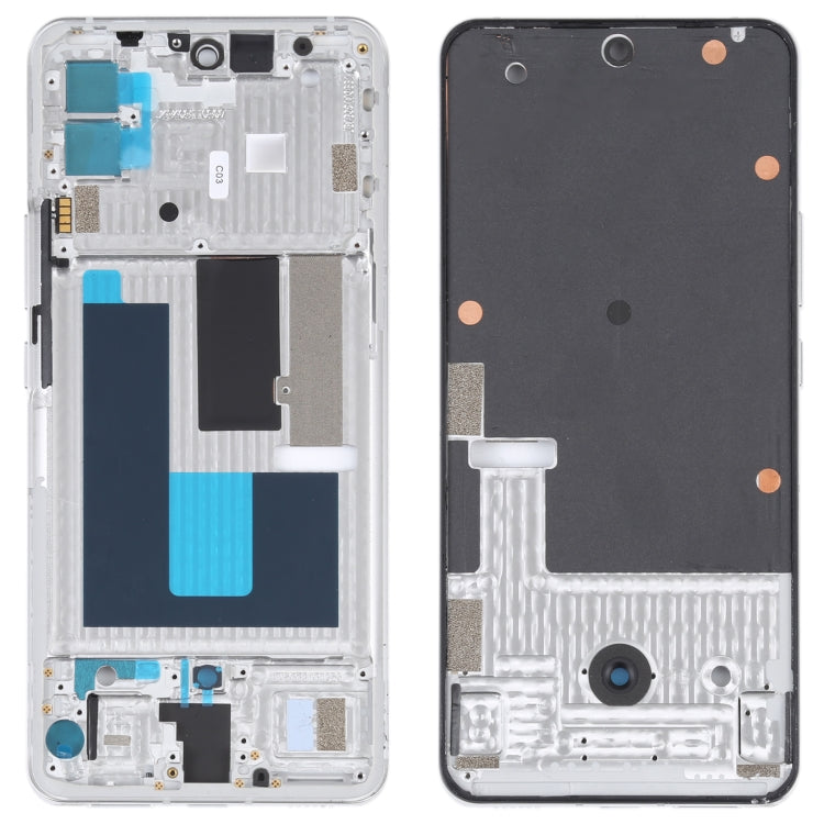 Middle Frame Bezel Plate (Silver) for ZTE Axon 30 Pro 5G A2022