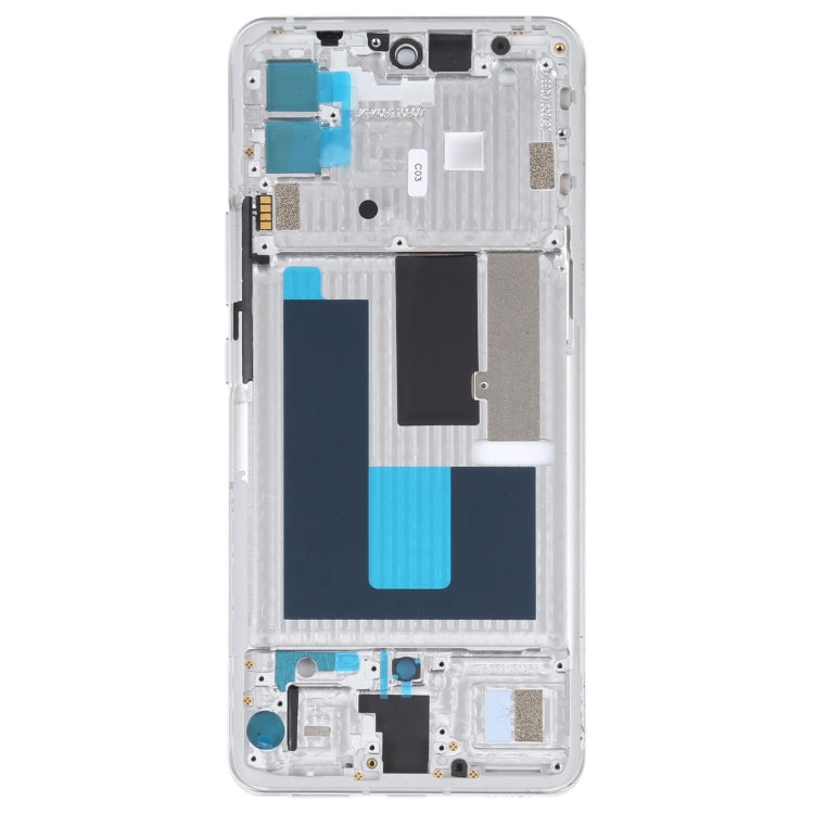 Middle Frame Bezel Plate (Silver) for ZTE Axon 30 Pro 5G A2022