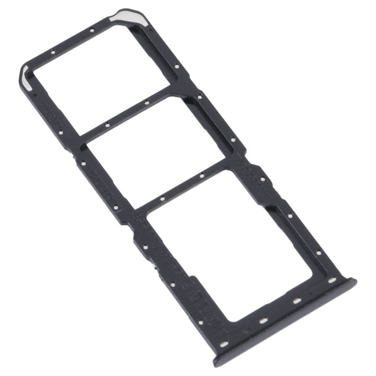 OPPO A52 4G Black SIM Card Tray Set with Micro SD Card Tray