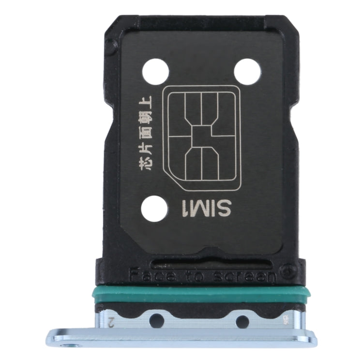 Replacement SIM Card Tray for OPPO Reno6 Pro+ 5G (Blue)