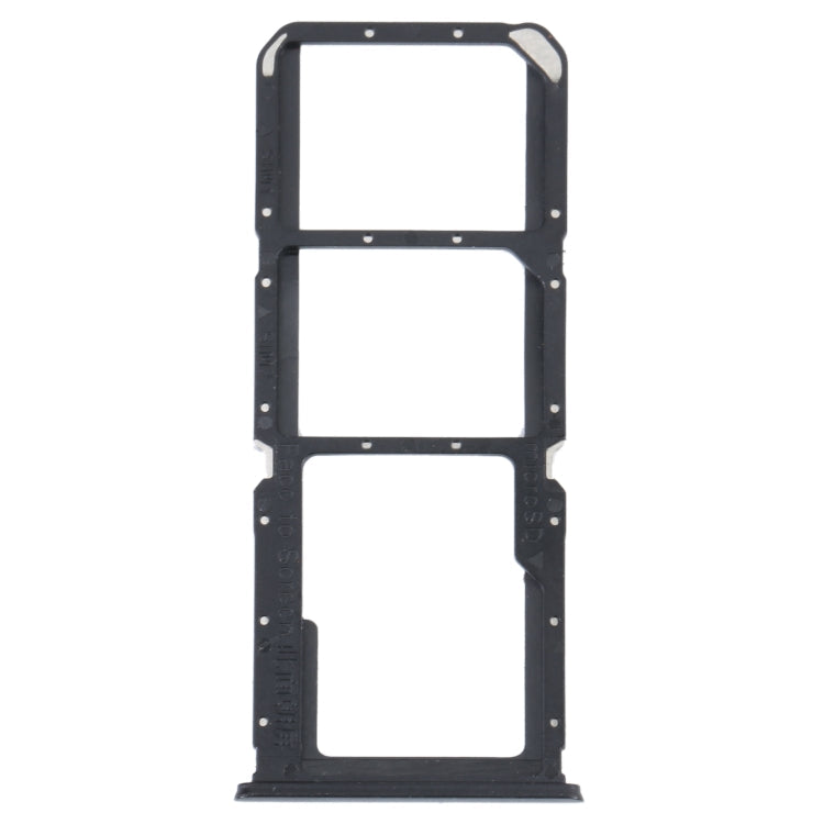 OPPO K9S SIM Card Tray and Micro SD Card Tray Replacements (Black)