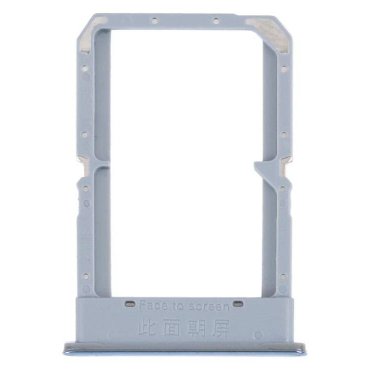 Silver SIM Card Tray Replacement for OPPO K10 4G