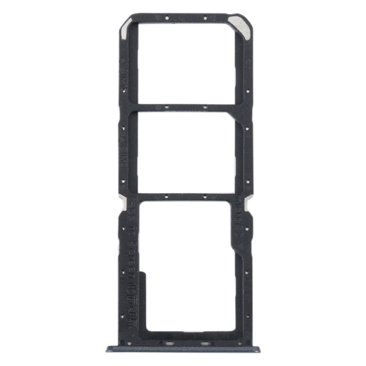 Replacement SIM Card Tray Set for Realme C30 (Black)
