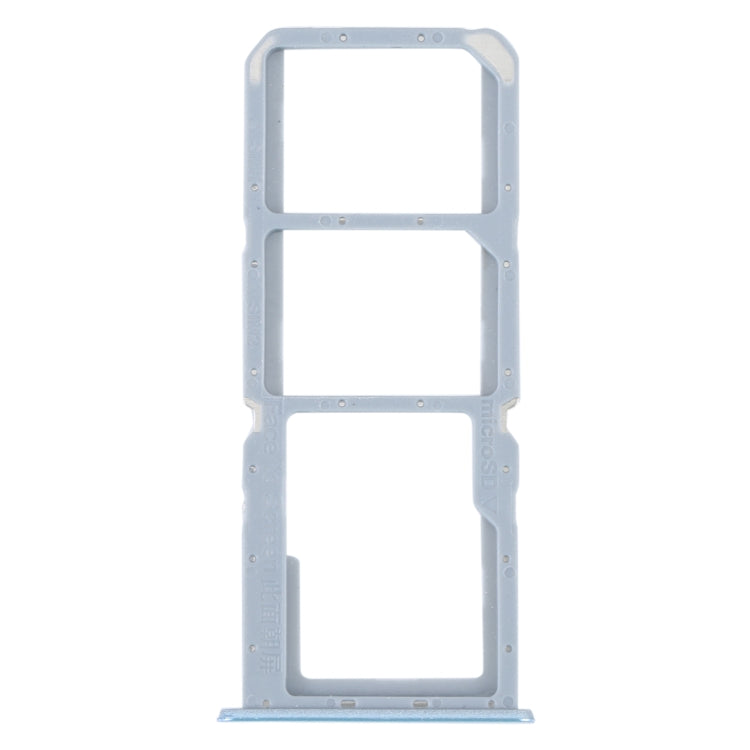 Blue SIM Card Tray, SIM Card Tray, and Micro SD Card Tray for Realme C30