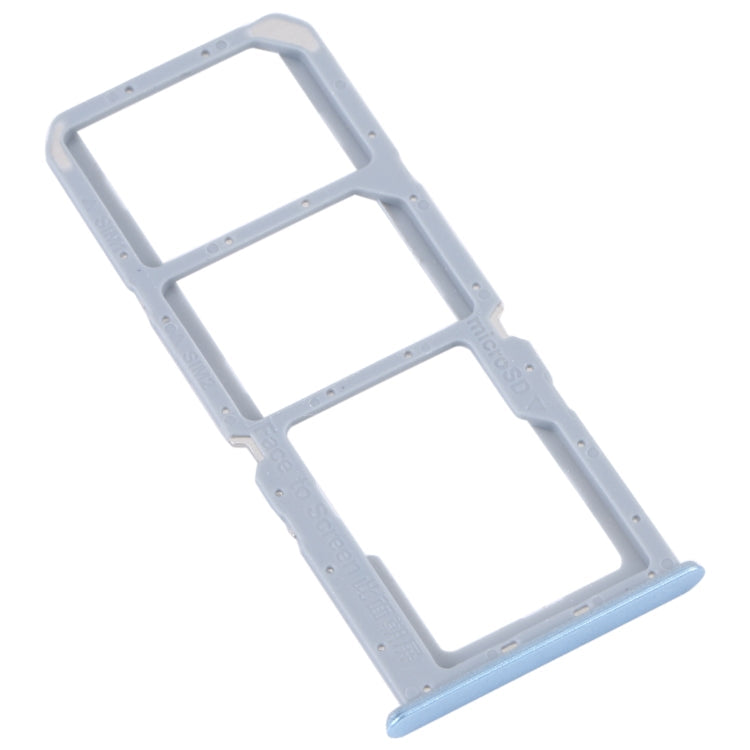 Blue SIM Card Tray, SIM Card Tray, and Micro SD Card Tray for Realme C30