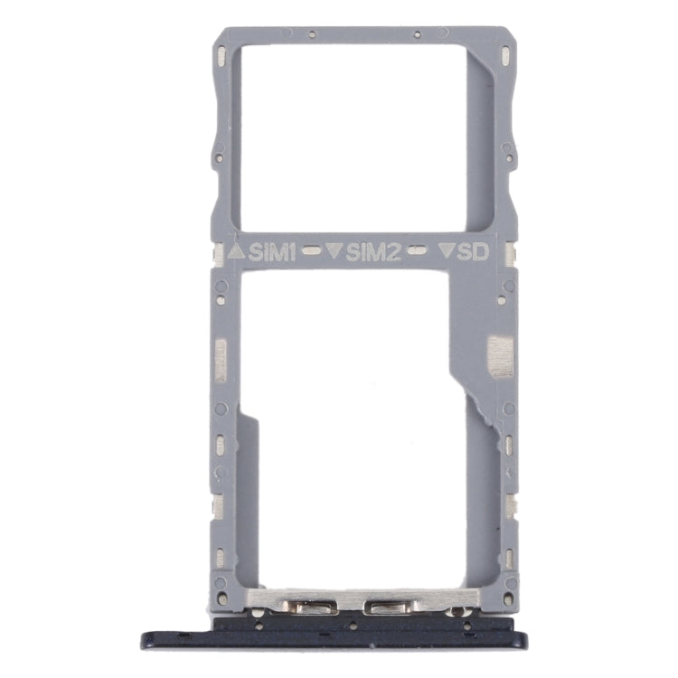 TCL 10 SE T766H SIM Card Tray and Micro SD Card Tray (Black)