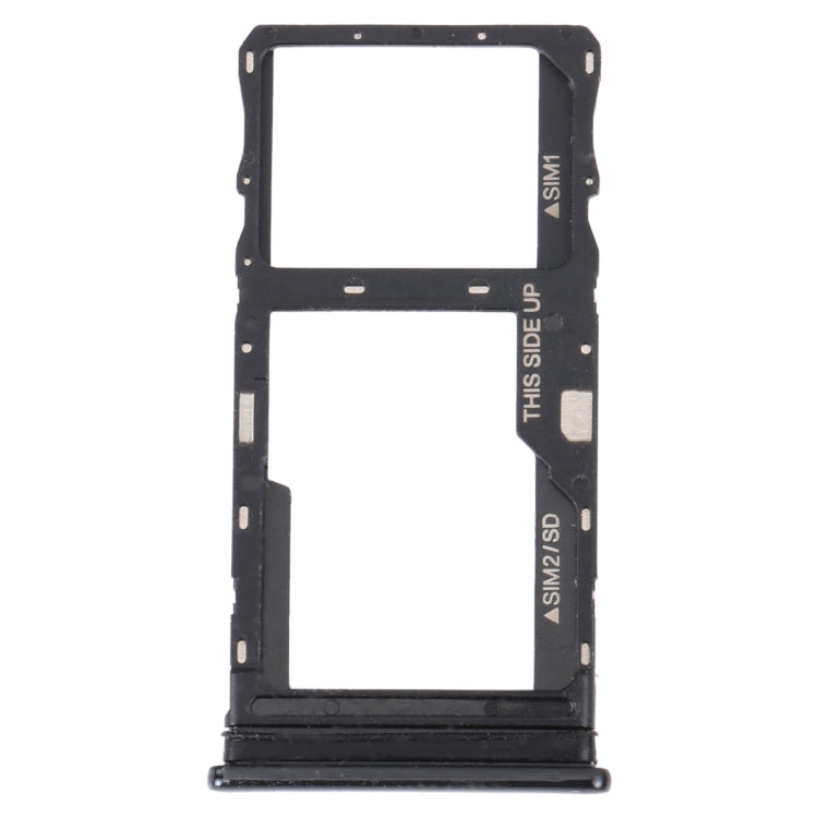TCL 20 5G Black SIM Card Tray + Micro SD Card Tray for Replacement