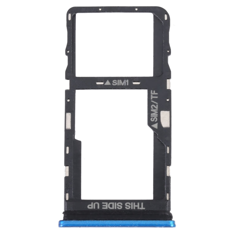 TCL 20 5G Replacement SIM and Micro SD Card Trays (Blue)
