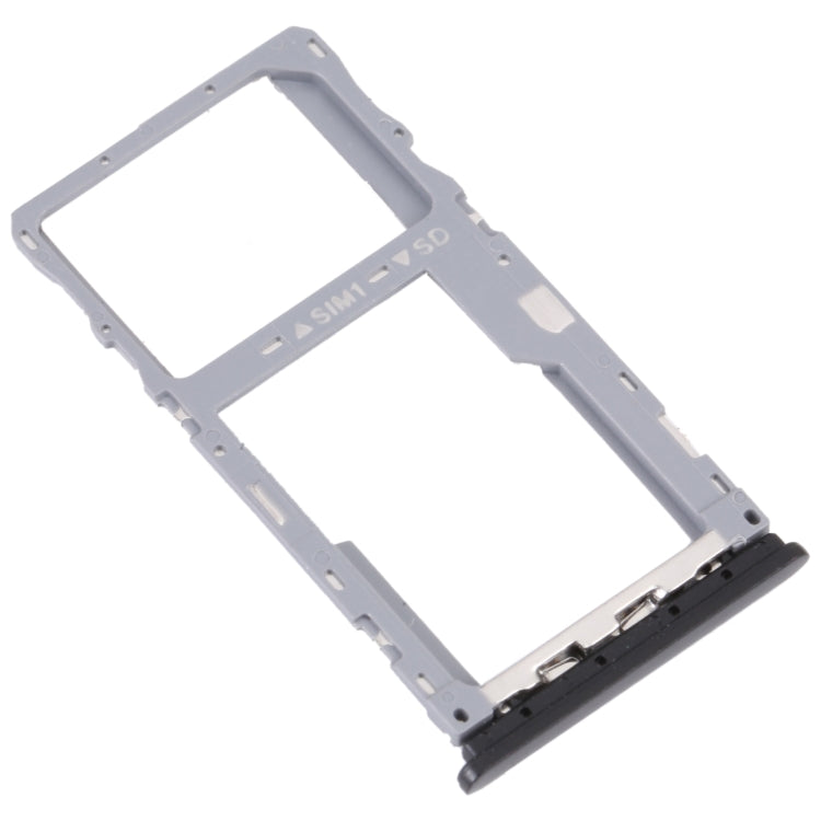 SIM Card and Micro SD Card Tray for TCL 20Y, 20E, Alcatel 1S 2021 - Black