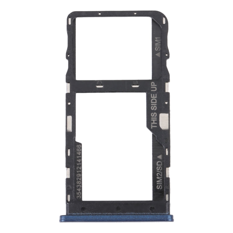 TCL 20 R 5G SIM Card Tray and Micro SD Card Tray Replacement Set (Blue)
