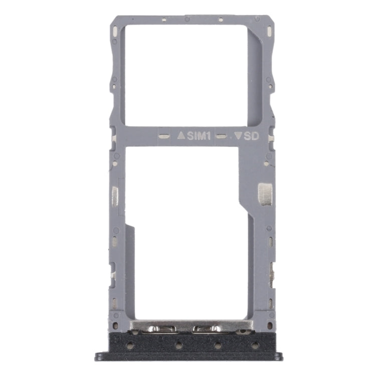 Replacement SIM and Micro SD Card Tray for T-Mobile REVVL 4 4G (Black)