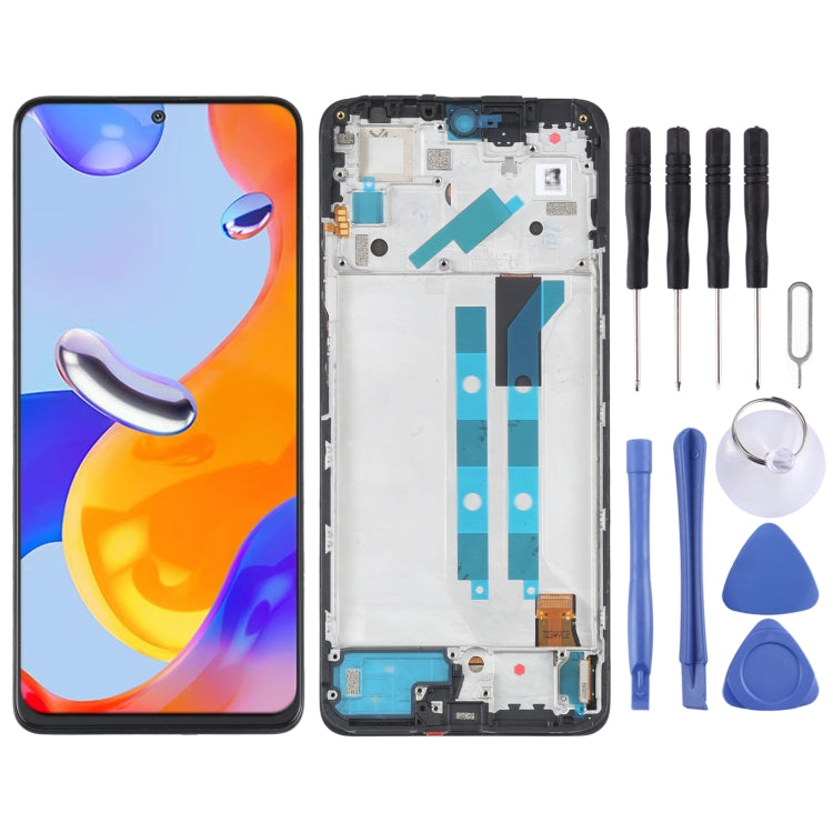 AMOLED LCD Screen Replacement for Xiaomi Redmi Note 11 Pro/Note 11E Pro/Poco X4 Pro 5G