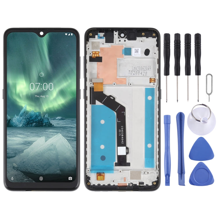 Original High-Quality LCD Screen Replacement for Nokia 7.2 / 6.2 (Black)