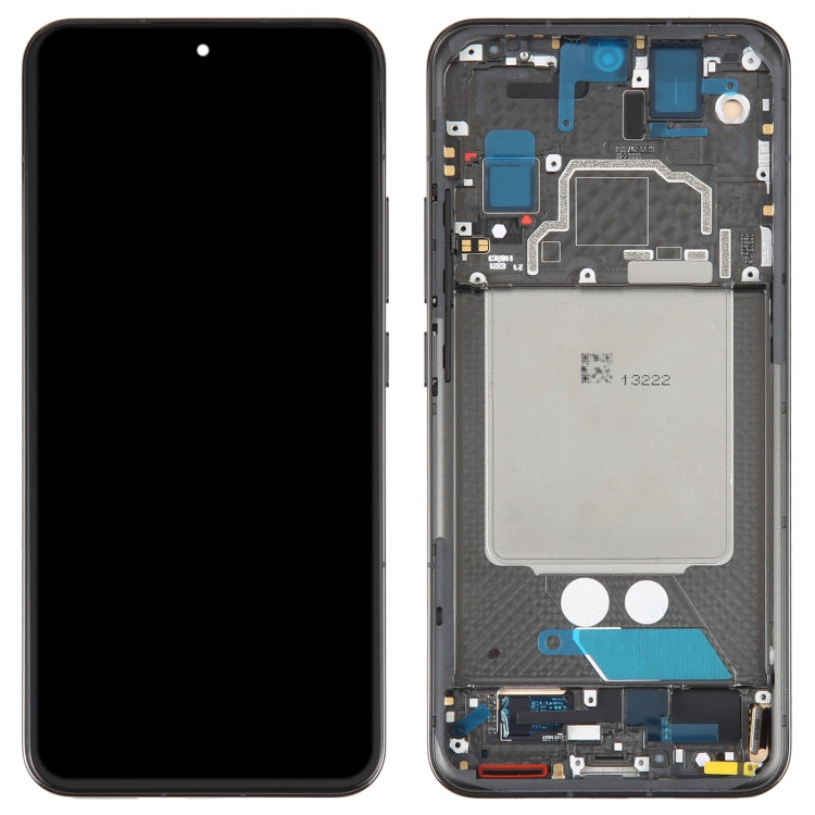 Replacement AMOLED LCD Screen Assembly for Xiaomi 13 with Frame (Black)